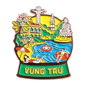 Huy hiệu Vũng Tàu (biển, tượng chúa)