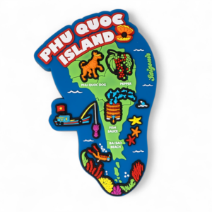 Nam châm hít tủ lạnh bản đồ Phú Quốc