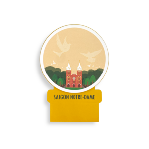 Giấy ghi chú - Nhà thờ Đức Bà (M)