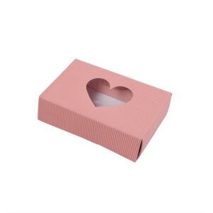 Hộp giấy đựng quà DIY giấy gân mặt kính TH06