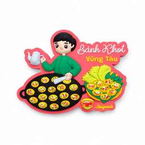 Nam châm hít tủ lạnh Bánh khọt Vũng Tàu