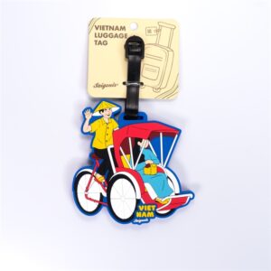 Thẻ treo hành lý Xích lô