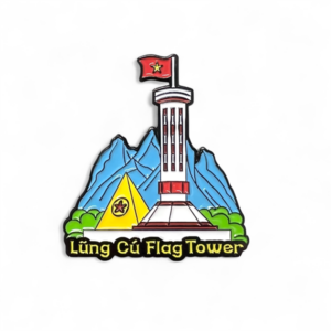 Huy hiệu Cực Bắc Cột cờ Lũng Cú