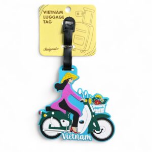 Thẻ treo hành lý Cô gái xe Cub