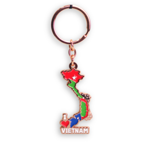 Móc khóa Kim loại Đất nước