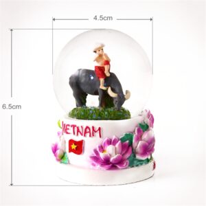 Quả cầu tuyết Mục đồng - Hoa Sen - hộp