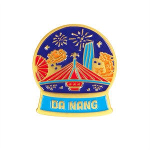 Huy hiệu Quả cầu tuyết Đà Nẵng by night