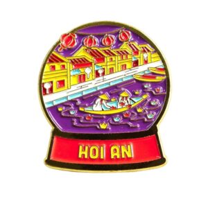 Huy hiệu Hội An (phố cổ, sông Hoài)