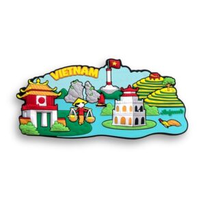 Nam châm hít tủ lạnh miền Bắc 2