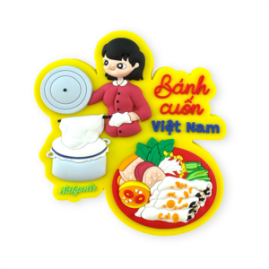 Nam châm hít tủ lạnh Bánh cuốn