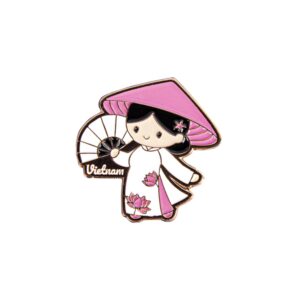 Huy hiệu Em bé Áo dài