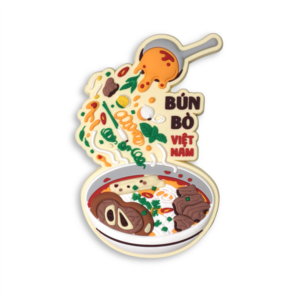 Nam châm hít tủ lạnh Bún bò