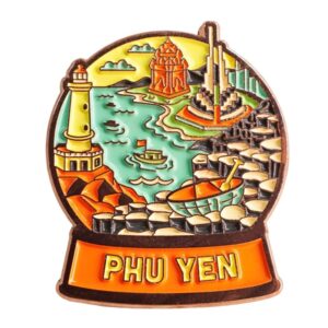 Huy hiệu Phú Yên (hải đăng, ghềnh Đá Đĩa)