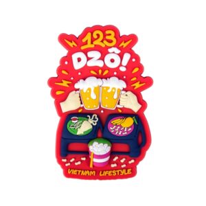 Nam châm hít tủ lạnh 123 Dzô