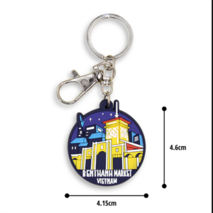 Móc khóa dẻo Địa danh