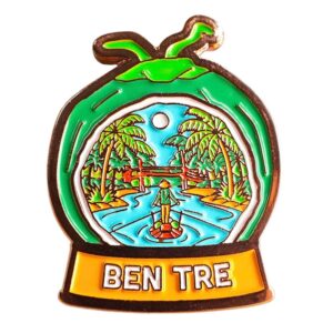 Huy hiệu Bến Tre rừng dừa