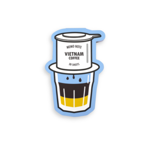 Giấy ghi chú Mẫu Cafe Ly