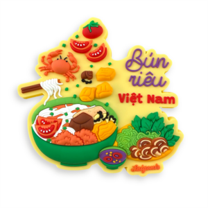 Nam châm hít tủ lạnh Bún riêu