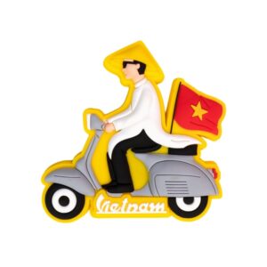 Nam châm hít tủ lạnh Nam chạy Vespa