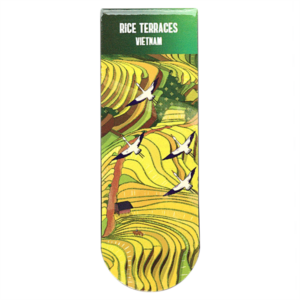 Bookmark Nam châm giấy "Rice Terraces"
