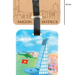 Thẻ hành lý In hình Bitexco Mẫu 1