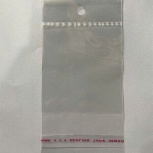 Bịch nylong có đầu lỗ trong 8x8.5cm