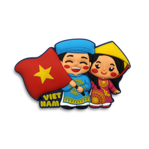 Nam châm dẻo Áo dài trống đồng