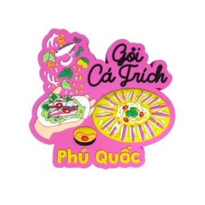 Nam châm hít tủ lạnh Gỏi cá trích