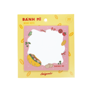 Giấy ghi chú Mẫu Bánh mì