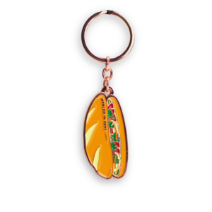 Móc khóa Kim loại Đồ ăn