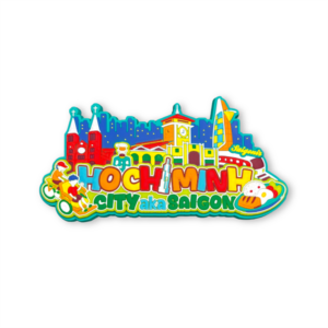 Nam châm hít tủ lạnh Thành phố Hồ Chí Minh (Chợ Bến Thành, Nhà thờ, Bitexco...)