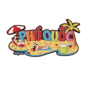 Nam châm hít tủ lạnh bãi biển Phú Quốc