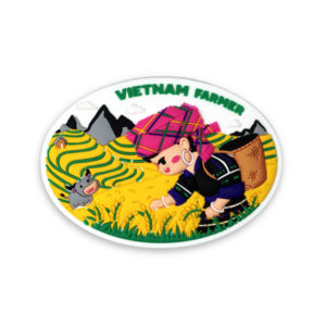 Nam châm Dẻo hít tủ lạnh Người Miền Núi Chất