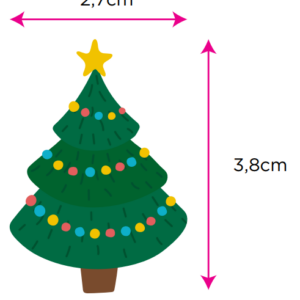 Pin Christmas Tree - Huy hieu cay thong Noel