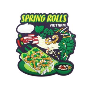 Nam châm hít tủ lạnh Gỏi cuốn