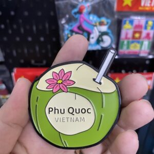 Nam châm kim loại Hình trái dừa