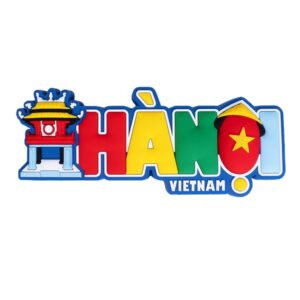 Nam châm hít tủ lạnh Chữ Hà Nội (Văn miếu)