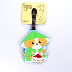 Thẻ treo hành lý Cún ăn Phở